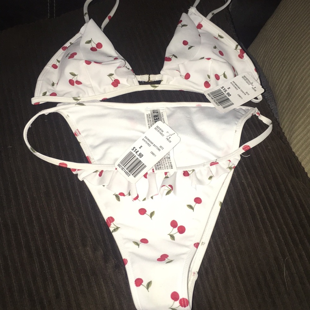 Forever 21 cherry bikini